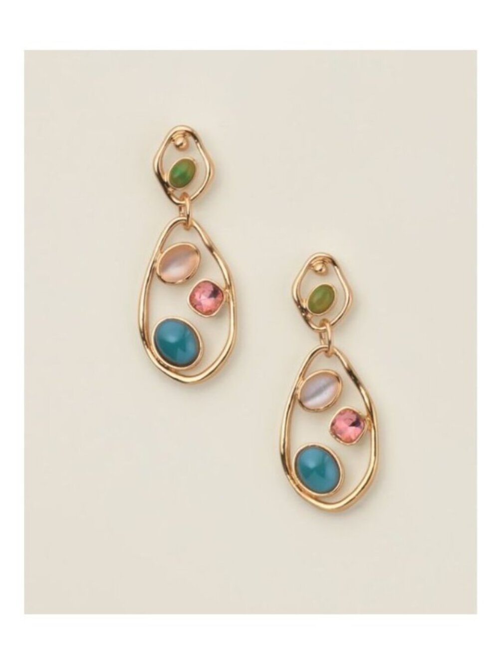 Avon Studio 1886 Meadow Cluster Earrings-New In Box